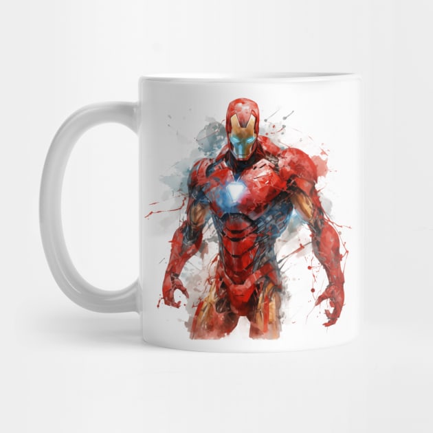 WATERCOLOR IRONMAN by Drank